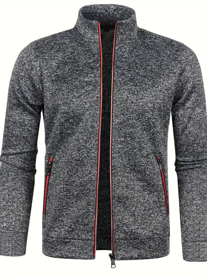 Versatile men's fashion vest, a sleeveless jacket ideal for everyday comfort and style.