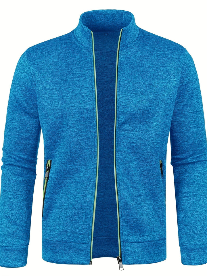 Modern men's "Marco" comfort vest, a sleek sleeveless jacket for casual everyday fashion.