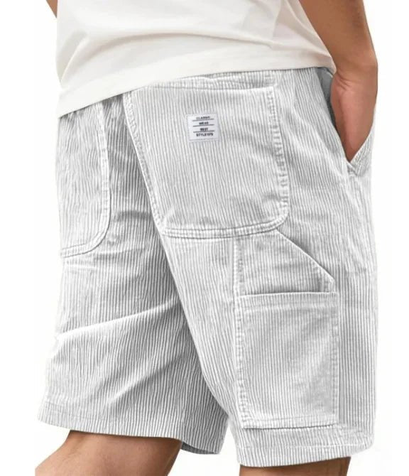 Men's cargo shorts for active everyday summer wear, offering comfort & utility.