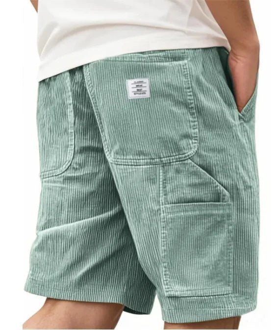 Classic men's cargo shorts, comfortable and stylish for everyday summer casual wear.