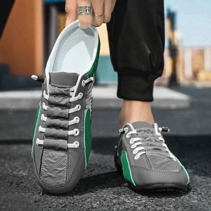 Slip-on men's comfort sandals, ideal for versatile summer footwear & walking.