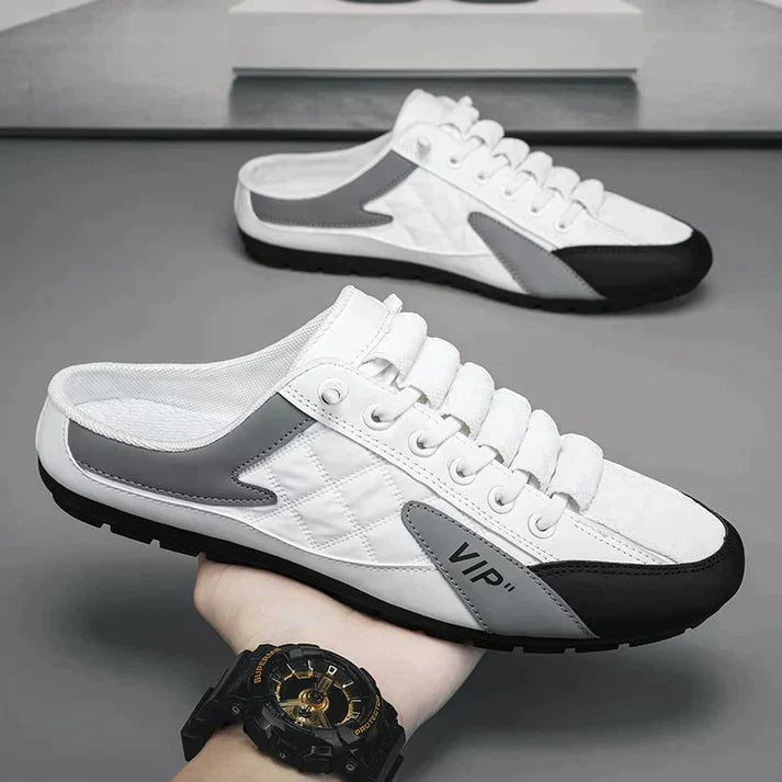 Jordan men's casual slip-on sandals, comfortable & lightweight for outdoor adventures.