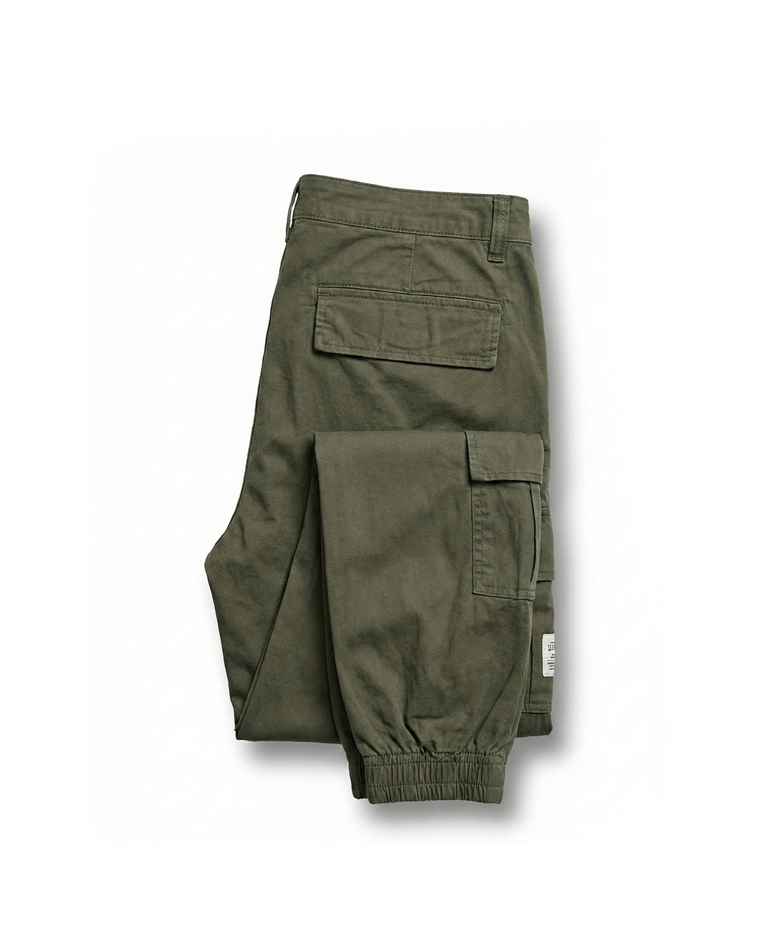 Men's comfortable cotton blend tapered joggers. Easy pull-on style, ideal for lounge & casual wear.