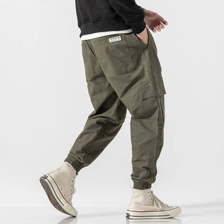 Versatile men's athletic tapered joggers. Perfect for casual, lounge, or light activity.