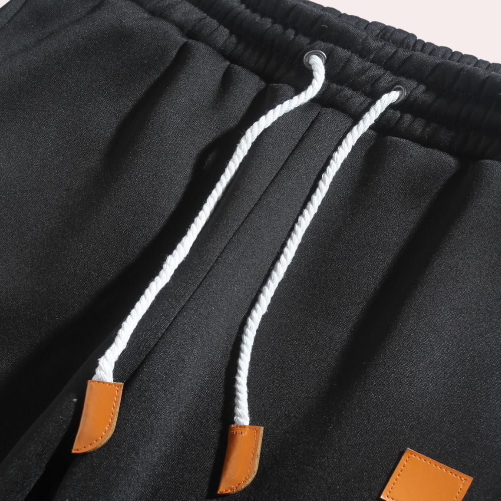 Men's casual cotton joggers, breathable and soft for ultimate comfort.