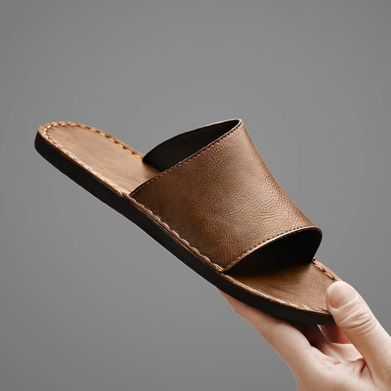 Durable men's walking sandals with comfortable cross-straps, designed for all-day wear.