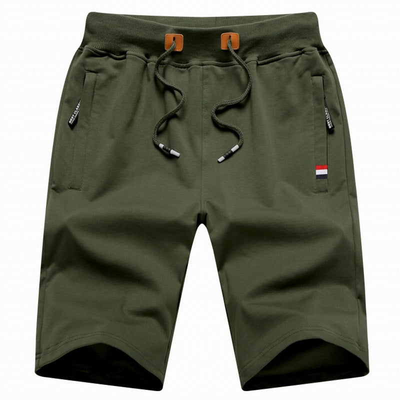 Versatile men's athletic shorts, soft feel fabric. Perfect for summer activities, daily wear & lounge.