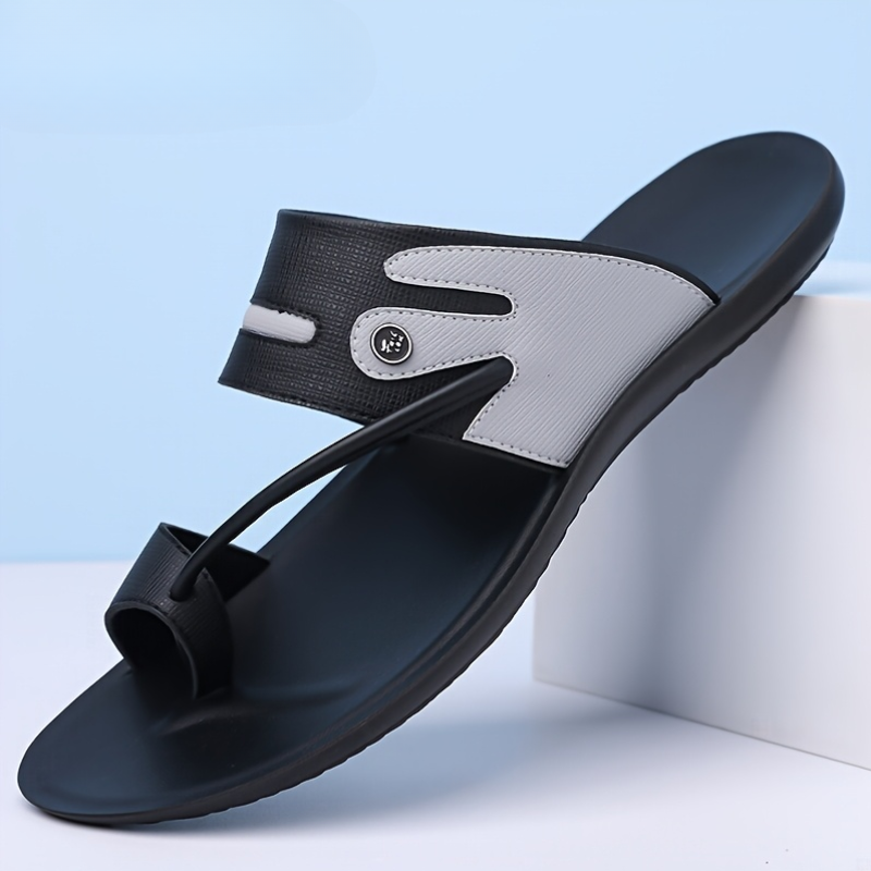 Men's durable open-toe walking sandals with comfort sole, ideal for summer outdoor activities and support.