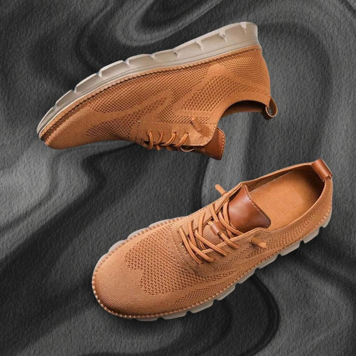 Active men's orthopedic walking footwear, lightweight & anti-slip for superior daily comfort.