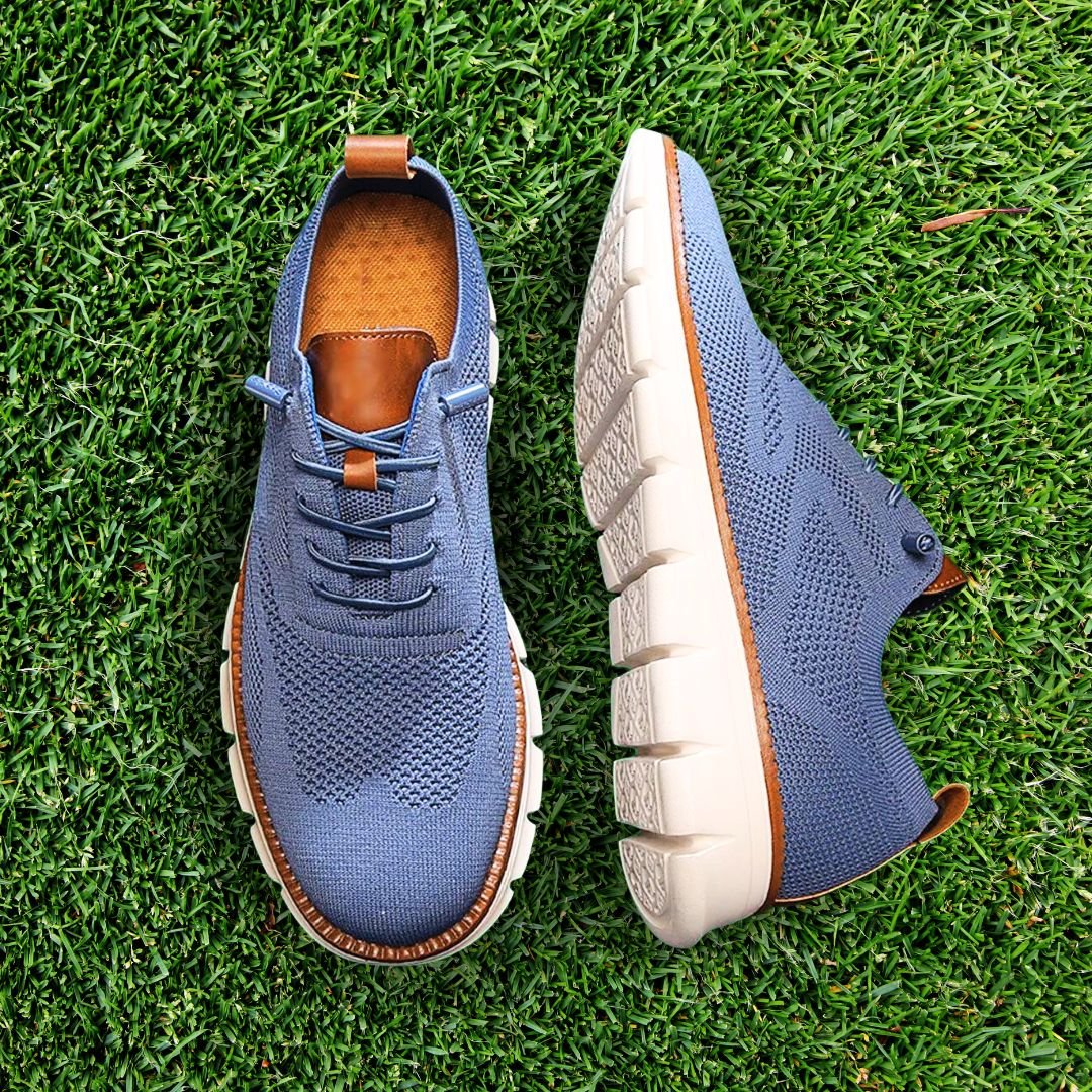 Comfort-focused men's orthopedic walking shoes, supportive for daily wear and active lifestyles.