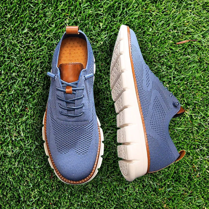 Comfort-focused men's orthopedic walking shoes, supportive for daily wear and active lifestyles.