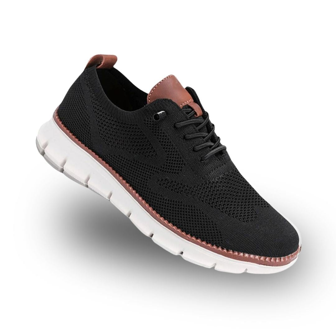 Supportive, lightweight men's orthopedic shoes for walking, ensuring daily comfort & stability.