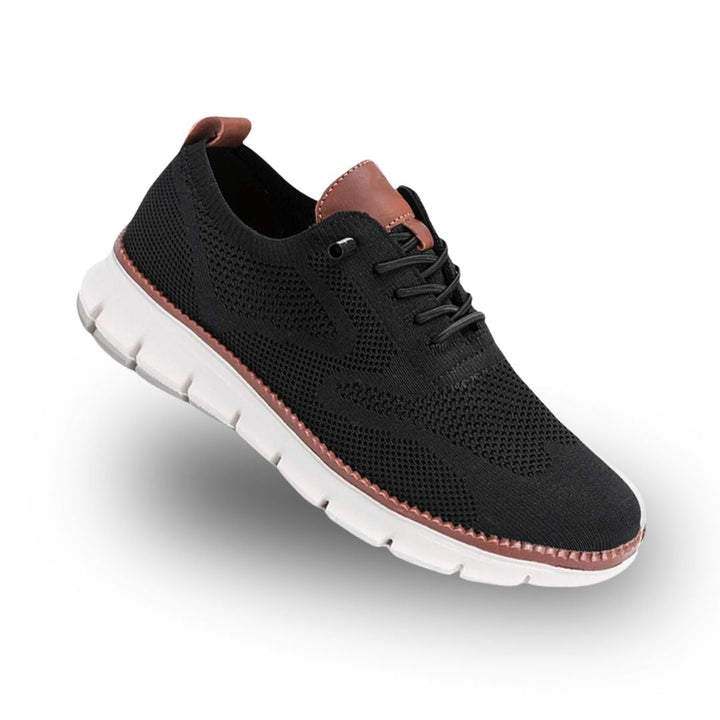 Supportive, lightweight men's orthopedic shoes for walking, ensuring daily comfort & stability.