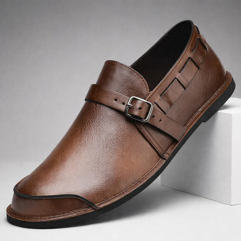 Men's comfortable slip-on dress loafers, classic style for office wear & everyday fashion.