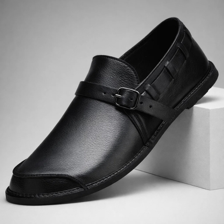 Classic men's dress loafers, slip-on comfort for timeless elegance in formal & everyday fashion.