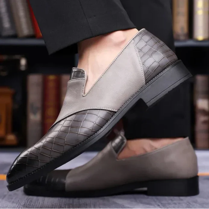 Men's classic design loafers, comfortable and easy slip-on shoes for a refined everyday look.