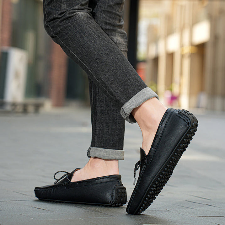Men's versatile & comfortable slip-on loafers, perfect dress or casual shoes for modern classic style.