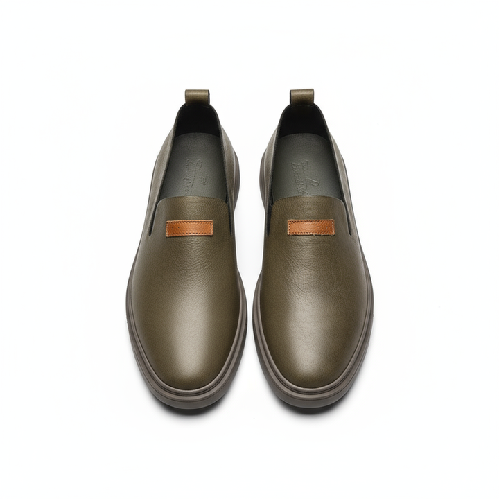 Relaxed men's slip-on loafers offering superior comfort & timeless casual style.