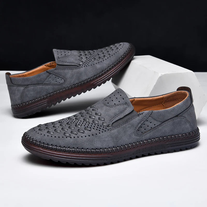 Comfortable men's loafers, easy slip-on for everyday wear. Breathable and stylish casual footwear.