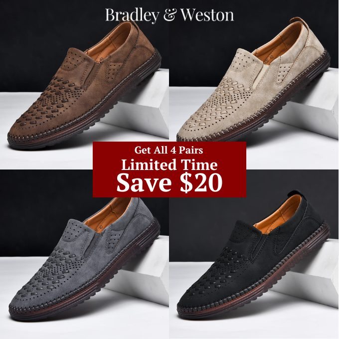 Men's comfortable slip-on loafers. Breathable, cushioned, and stylish for everyday casual wear.