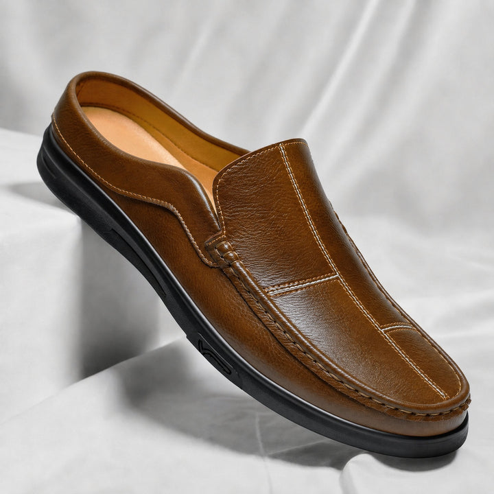 Men's comfortable slip-on mules, perfect for everyday wear. Easy to slide on casual footwear.