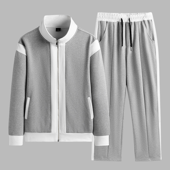 Men's jogger set with a matching top, ideal for active workouts, gym sessions, or running in comfort.