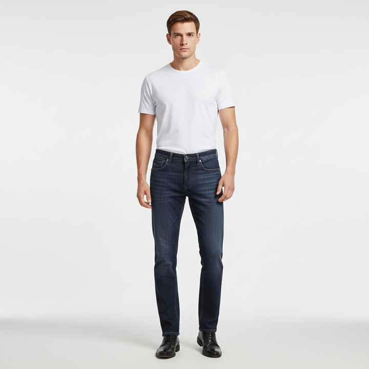Men's comfortable and versatile stretch denim trousers, great for any occasion