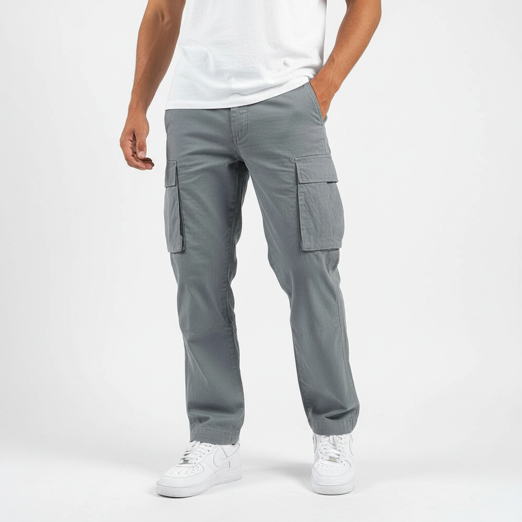 Jakob tapered fit cargo pants for men, durable and casual utility wear