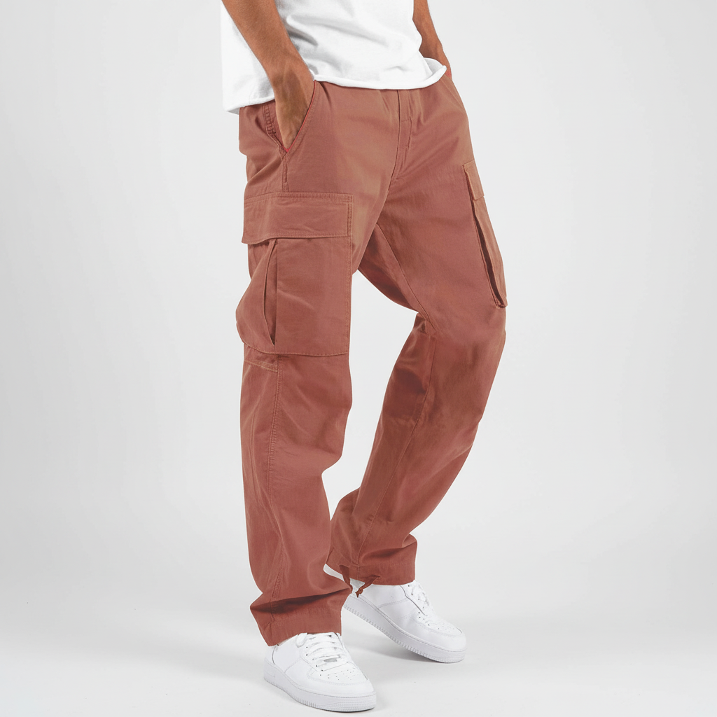 Men's fashion cargo pants, Jakob tapered fit, versatile and durable