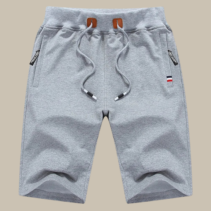 Men's comfy sporty casual shorts with drawstring, perfect for summer lounging or active wear.