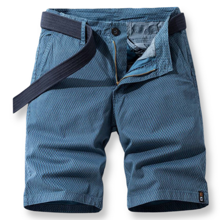 Men's comfy summer shorts with adjustable waist for a relaxed fit, perfect for everyday wear.