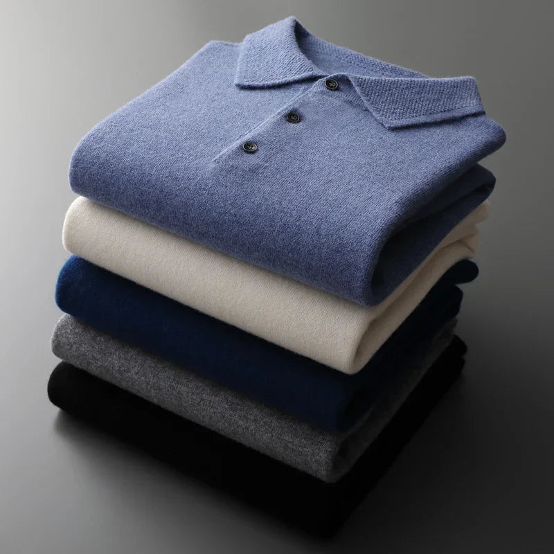 Classic Men's Como Everyday Polo. Comfortable short-sleeve collared shirt for a relaxed yet refined look.