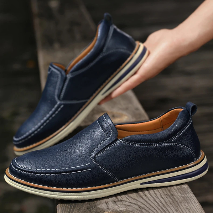 Stylish Cooper Mocs loafers for men. Perfect smart casual slip-on shoes for dress casual & everyday fashion.