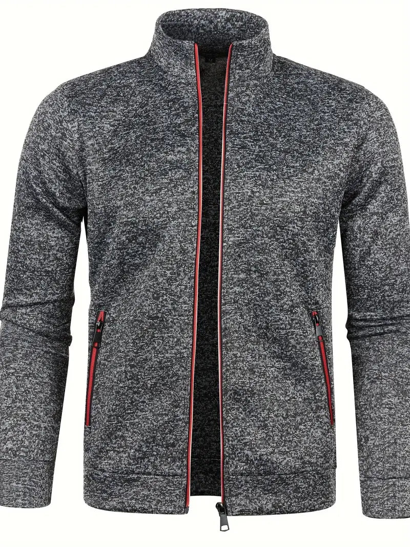 Men's fashion vest, a versatile Core layering piece with front zip, perfect for everyday style.