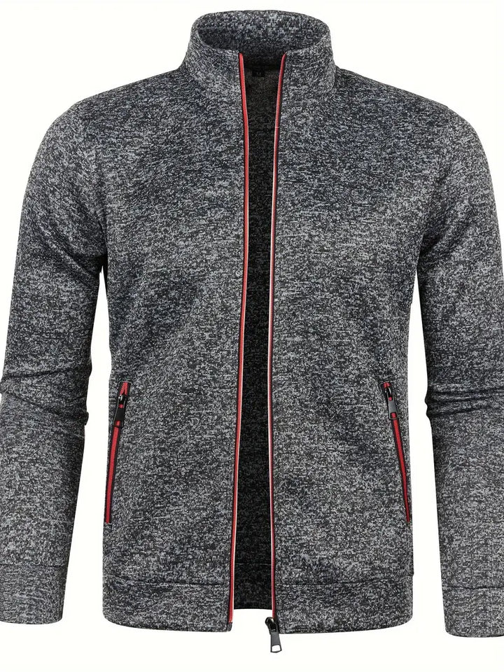 Men's fashion vest, a versatile Core layering piece with front zip, perfect for everyday style.
