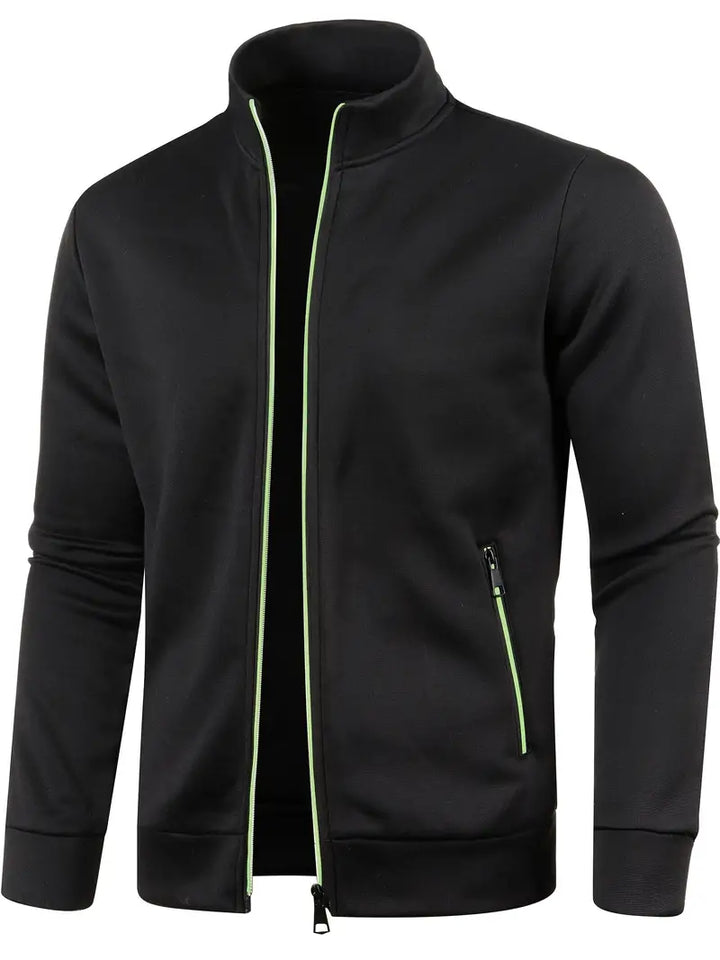 Versatile men's Core Vest, a casual layering piece with a front zip, perfect for everyday fashion.