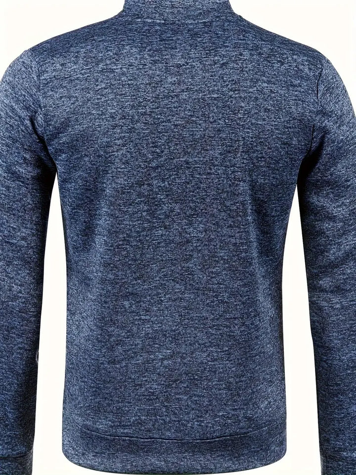 Fashionable men's vest, Core layering piece with front zip closure, versatile for daily wear.