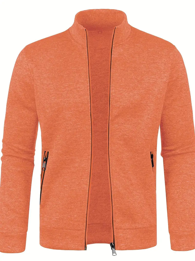 Sleek men's Core Vest, a zip-up layering piece for versatile everyday wear and casual outfits.