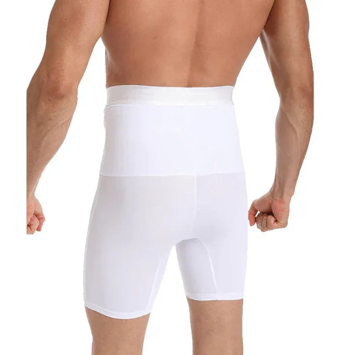 Advanced men's compression shorts, promoting better posture & reducing muscle fatigue.