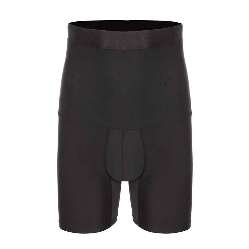 CoreFlex men's shaping compression shorts, providing a slimming look and posture support.