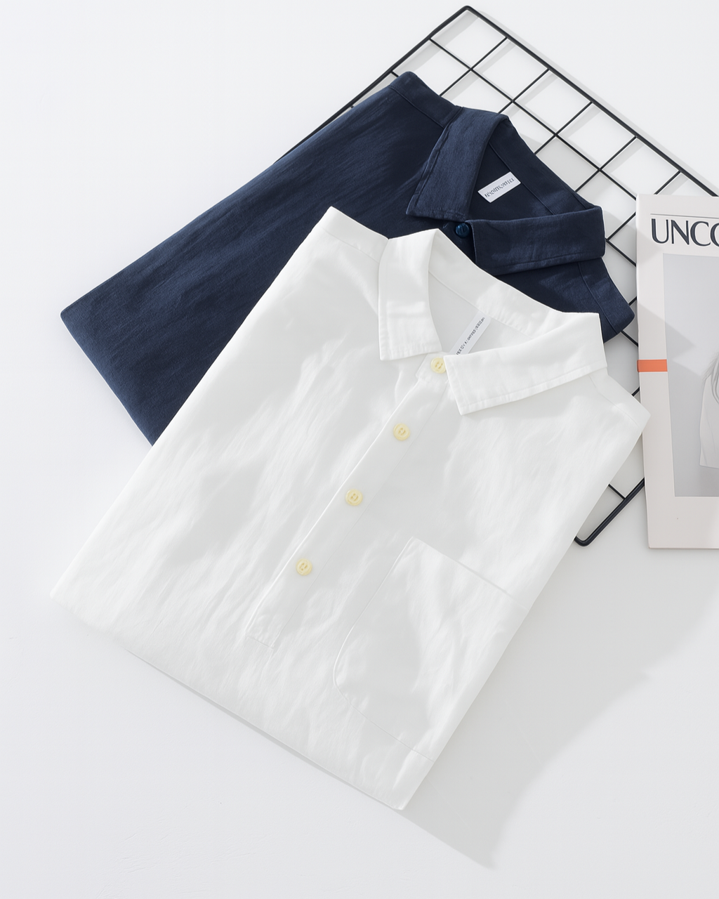Versatile men's Cortona casual popover shirt, long sleeve, ideal for relaxed yet stylish everyday wear.