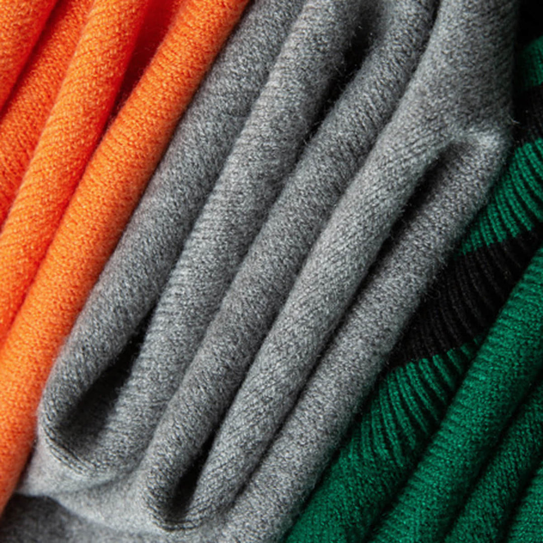 Tailored fit men's Camden sweater, a comfortable long sleeve pullover for fall & winter layering.