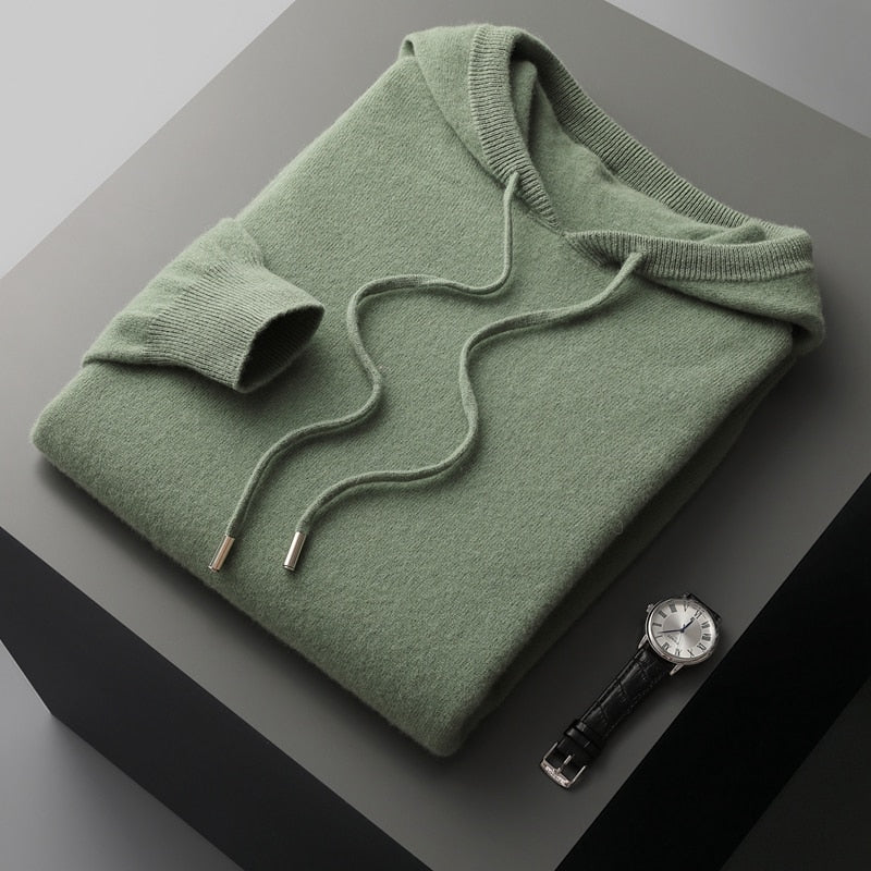 Versatile men's casual pullover hoodie for everyday wear, ideal for layering or relaxed comfortable loungewear.