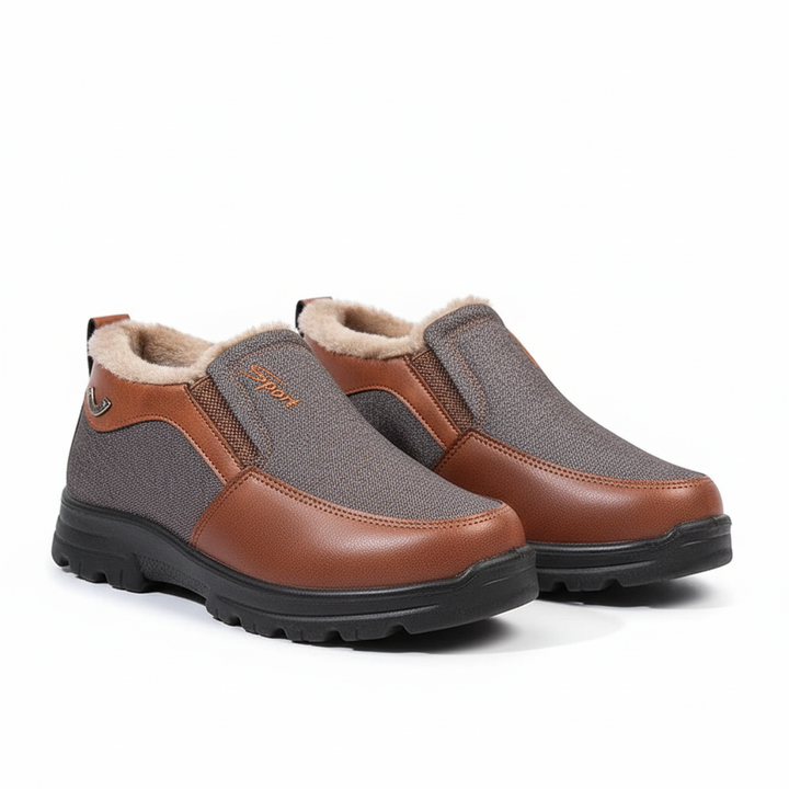 Frank men's comfortable slip-on shoes, ideal for everyday wear, with cozy inner padding