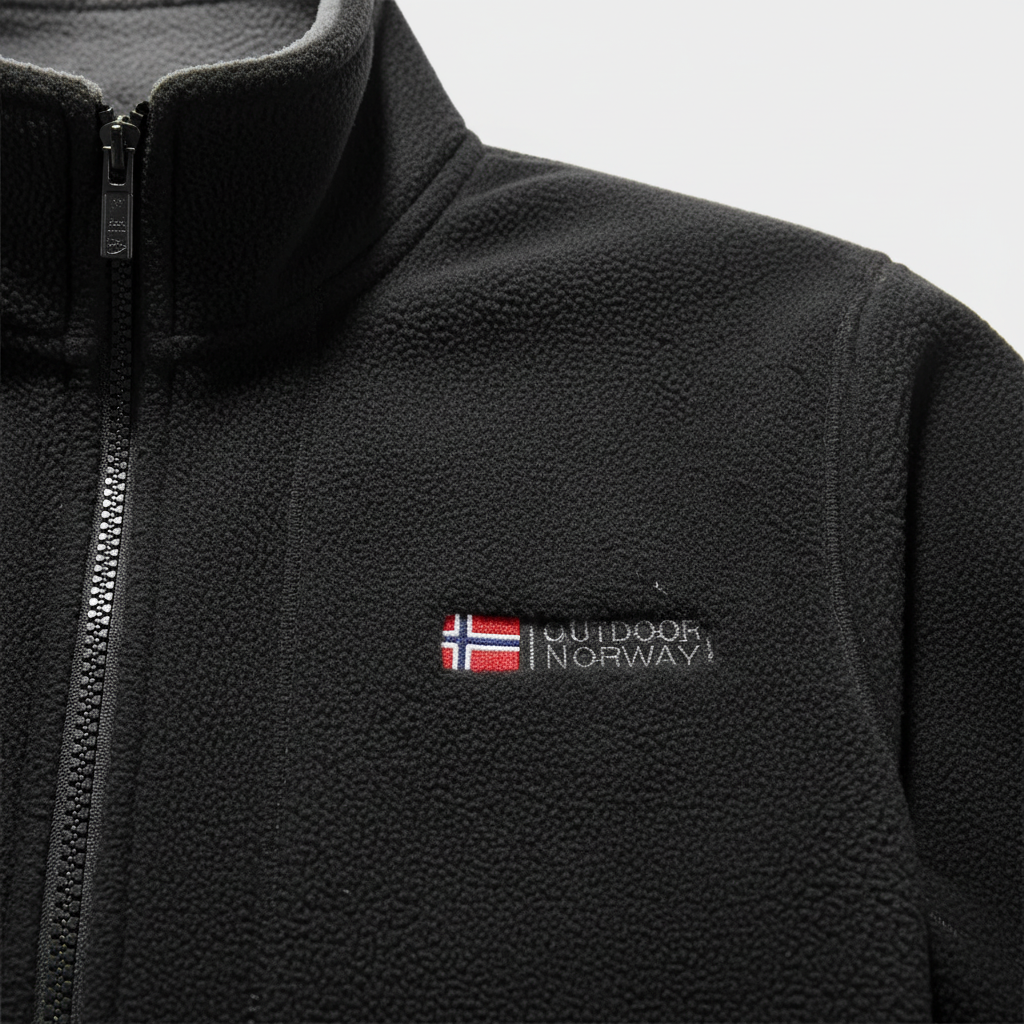 Scandinavian style men's Malte fleece jacket, warm and casual winter outerwear