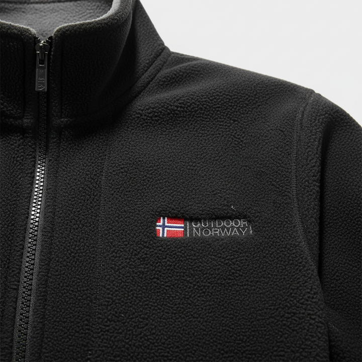 Scandinavian style men's Malte fleece jacket, warm and casual winter outerwear
