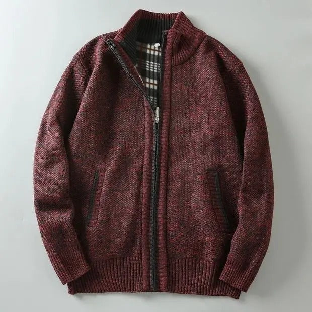 Practical men's Cumberland jacket, fleece-lined, excellent for everyday warmth.