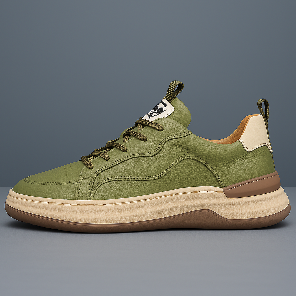Stylish men's casual sneakers, perfect for everyday wear. Cushioned comfort footwear for modern men.