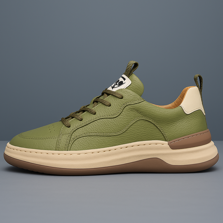 Stylish men's casual sneakers, perfect for everyday wear. Cushioned comfort footwear for modern men.