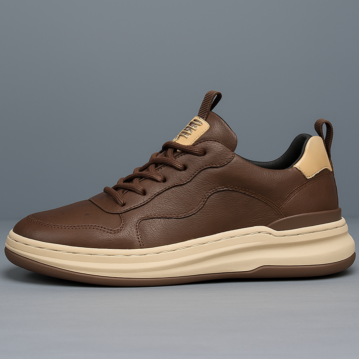 Men's athletic-inspired fashion sneakers. Cushioned for everyday comfort, ideal for walking & style.